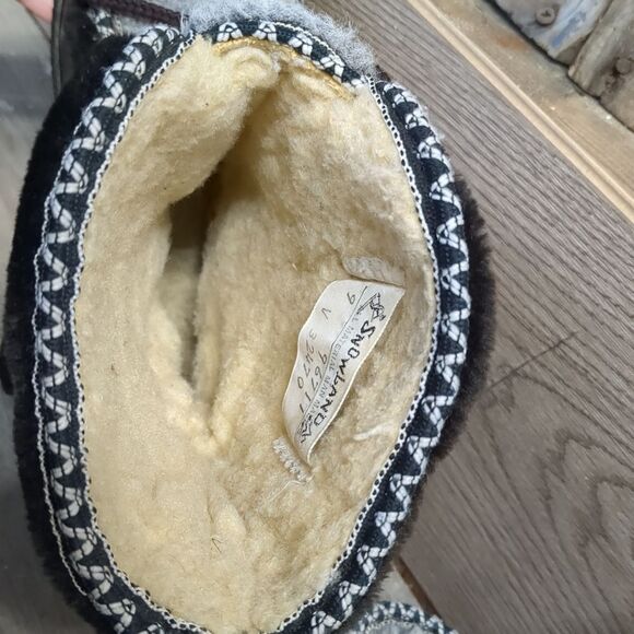 Vintage Snowland Cozy Winter Boots Women's Size 9 - Picture 7 of 12